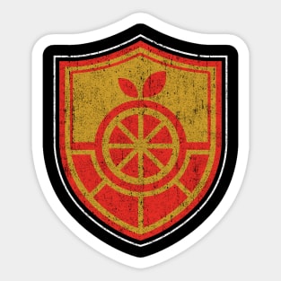 Naranja Academy Crest Sticker